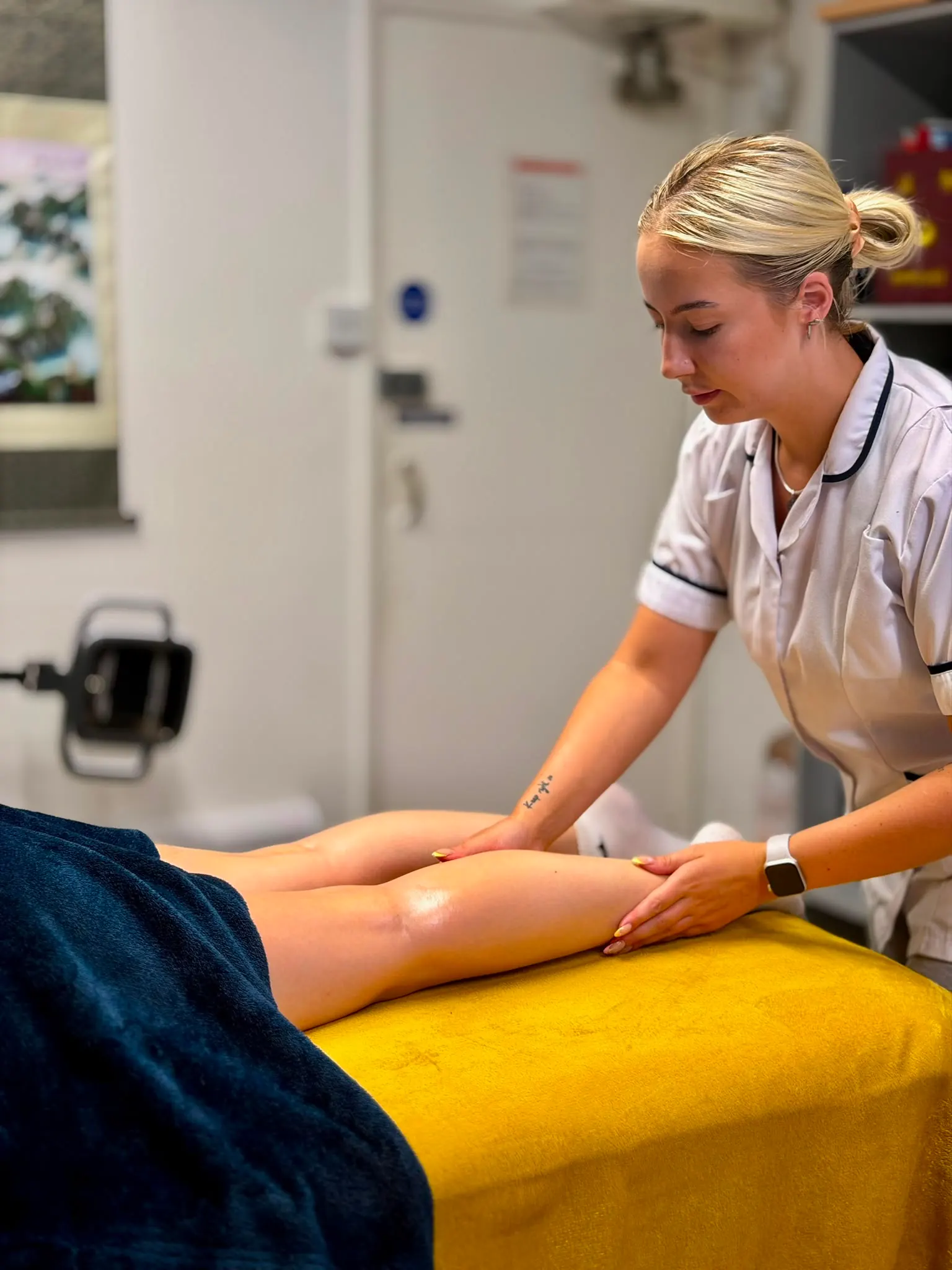 Calf and lower leg sports massage at MASG Therapy, Sutton Coldfield